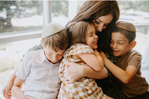 cute jewish family